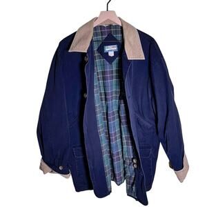 VINTAGE NORTHEAST TERRAIN CO 80s chore jacket barn jacket XL cabincore corduroy
